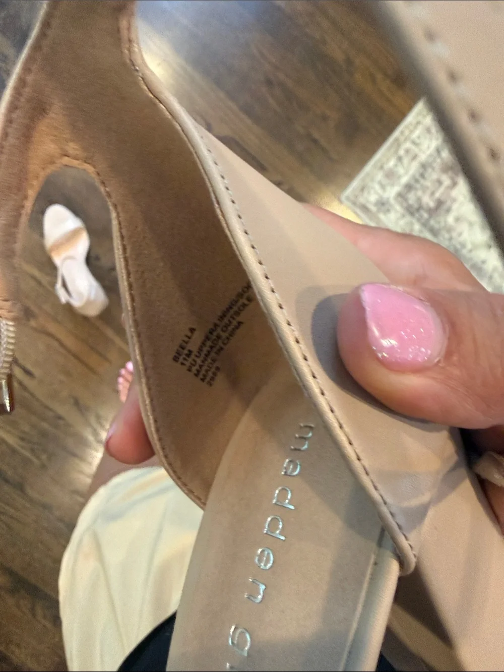 Steve Madden elegant nude